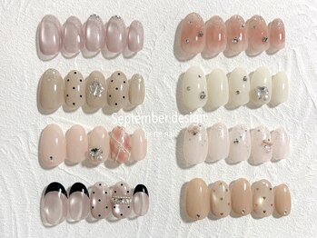 ペルルネイル(perle nail)の写真/旬のトレンドを指先に！定額メニューで季節ごとに限定デザインを楽しんでみよう♪