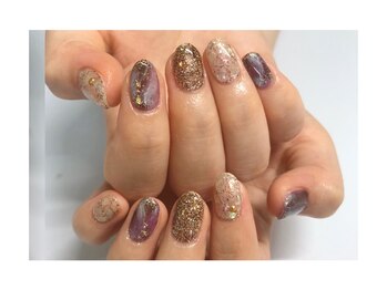 【hand】ギャラクシーネイル