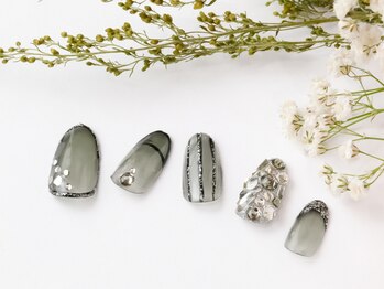 ネイルサロン ユー(Yu...)/シースルーnail