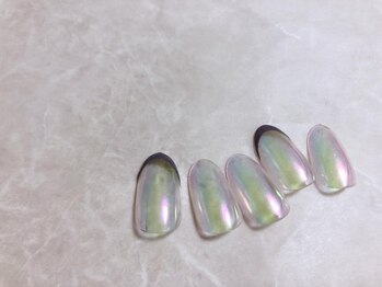 モグネイル(Mogunail)/5月定額A フレンチネイル