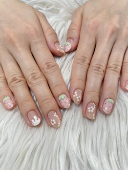 ビビ(VIVI)/いちごネイル