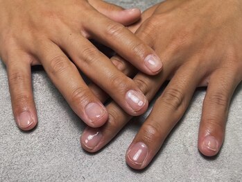 オムネイル 渋谷(HOMME NAIL)/クリアジェル