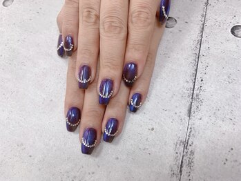 ネイル ビューティーマジック 葛西本店/ミラーデザインネイル