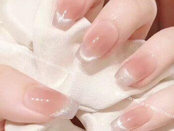 イフ ビューティーサロン(IF)の写真/思わず視線を奪う、うるうるちゅるん仕上げ◎指先からときめきがあふれる、モテ可愛ネイルで気分もアップ♪