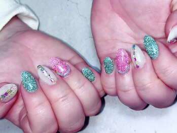 シーグラス(SeaGlass)/3月定額プレミアムアクアマリン