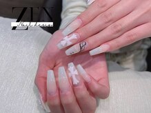ゼン ネイル デザイン 池袋(ZEN NAIL DESIGN)/長さだしやり放題×つけ放題