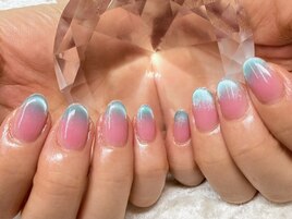マグネット×チークネイル