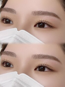 ミニョン 新宿(mignon.)の写真/まつ毛パーマとアイブロウで目元の印象を整えるお得なセットメニューをご提案☆