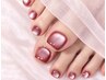 【FOOT】当店人気No.1♪フットマグネットネイル　￥5500