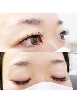 リーベアイラッシュ 東久留米店(Liebe eyelash)/フラットラッシュ180本