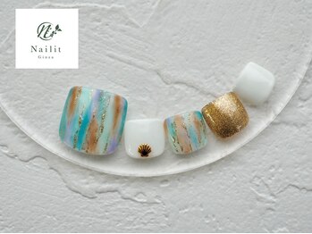 ネイリット 銀座(Nailit)/フットネイル¥12400【¥13640】