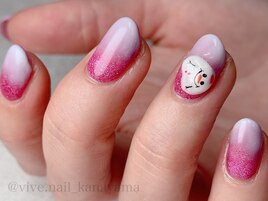 雪だるまネイル☆