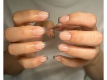 ネスレ ネイル(NESTLE NAIL)/フレンチ&メタルパーツ