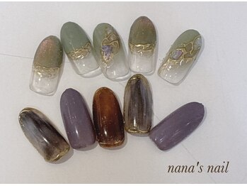 ナナズネイル(nana's nail)の写真/圧倒的人気No.1★【ハンドアート（持ち込みデザイン）90分¥10500/120分¥11500/150分¥12500】