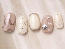 アイネイルズ 天神今泉店(I-nails)/手書きnuanceぽこぽこ