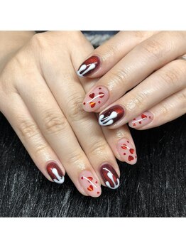 ヘレンネイル(HELEN NAIL)の写真/豊富なカラーとパーツでお気に入りの爪先へ♪流行のパーツも豊富に取り揃えているので満足度◎