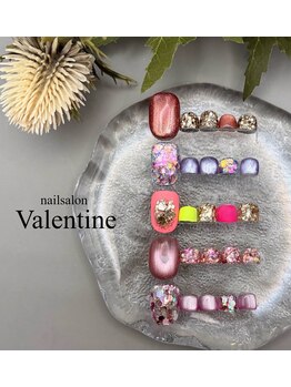 ネイルサロン ヴァレンタイン(nailsalon Valentine)/フット定額7300円