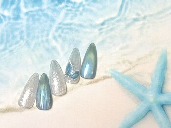 シエル ネイルズ(CIEL NAILS)の写真/【デザインにお悩みの方にも】毎月デザインが変わる定額コース☆デザインはフォトギャラリーをcheck♪