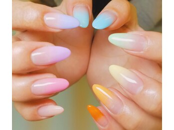 ◇グラデーションネイル