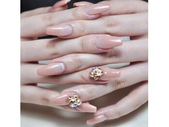 スカルプ・グラデーションネイル