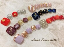 アトリエ ラヴィエベル(Atelier La vie est belle!)/フットも月替わりデザイン☆