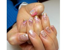 リアン 大宮(Rian)/ニュアンスネイル/変形フレンチ