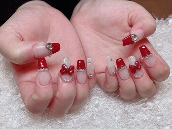 レアネイル 新宿(le'a nail)/クリスマスネイル