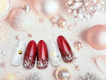 ネイルサロン&スクール ジーナ(GINA)/ぷっくり♪オーナメントネイル