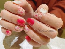 マニッシュ(Manish)/チューリップ/押し花ネイル