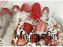 ネイルサロン マジックガール(Nail Salon MagiqueGirl)/【いちごネイル】￥11980