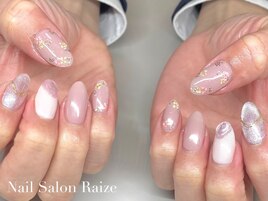 ピンクネイル/春デザインネイル
