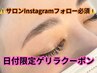 【8/20来店ゲリラクーポン】眉WAX＋美眉スタイリング ¥4900→¥3500