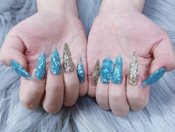 Nail Salon LaVieの写真/【ショート～ロングまでOK】自分だけの美しい指先を手に入れよう♪スカルプであなたの魅力を引き出します！