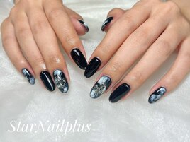 十字架×ニュアンスネイル