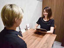 脱毛初めての方に◎丁寧なカウンセリングで不安を払拭★