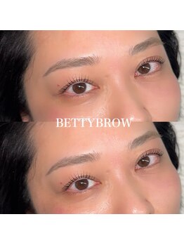 ベティーブロー(Betty Brow)/眉ワックス×まつげパーマ