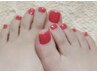 《スタッフ横山限定》フットネイル/ワンカラー¥5000★オフ無料　【津田沼】