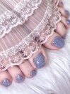 【ワンカラー】フットネイル☆