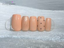 スタジオ スキンプロ(STUDIO SKINPRO)/ワンカラー+ドット+ストーン