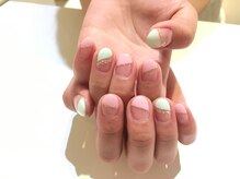 ネイルズ ララ(nails Lala)/ナナメフレンチ