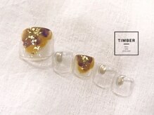 ティンバーネイルアンドアイラッシュ(Timber)/【FOOT】シンプルデザイン