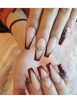 ローラネイル(Roller nail)/スカルプアートコース¥15000