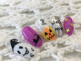 ハロウィンネイル