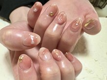 デューネイルスタジオ(dew nail studio)/ピンクもやもやニュアンス