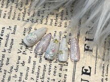 アゲート(Agate)/クリスマスネイル