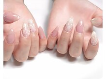 ヒュッゲ(Hygge)/ツイードキルティングネイル