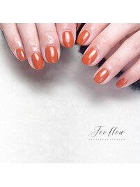 オレンジワンカラー