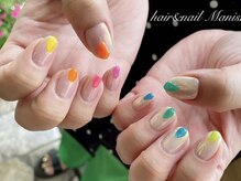 マニッシュ(Manish)/ぷくぷくネイル/オーロラ