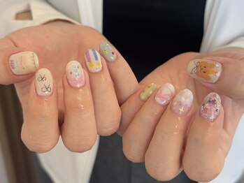 ユウネイル 大塚店(younail)の写真/お客様の好みやライフスタイルに合わせてネイルが楽しめるようデザインします★あなたの理想の指先に◎