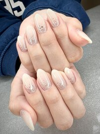 ★うる艶ホワイトグラデ★